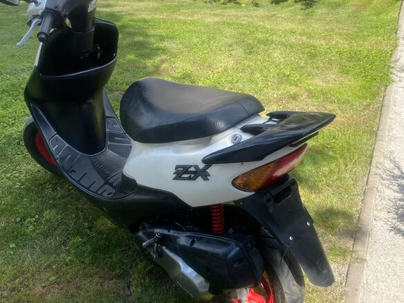 2004 Honda Dio, белый, 50000 рублей - вид 3