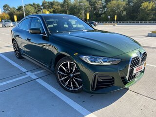 2021 BMW 4 серии Gran Coupe 420d xDrive G22, G23, G26, зелёный, 7000000 рублей, вид 5