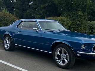 1966 Ford Mustang I, синий, 15000000 рублей, вид 2