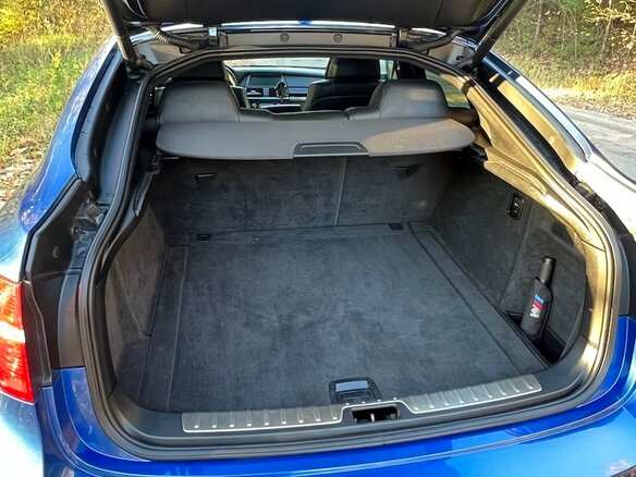 2009 BMW X6 M I (E71), синий - вид 12
