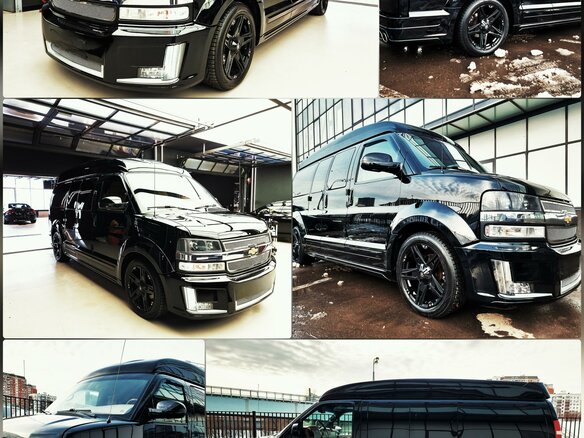 2014 Chevrolet Express II, чёрный, 8900000 рублей - вид 6