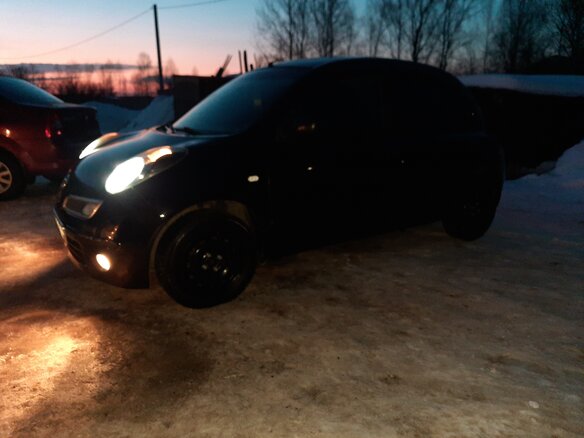 2008 Nissan Micra III (K12), чёрный, 549000 рублей - вид 15