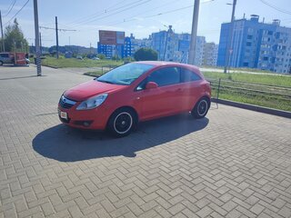 2008 Opel Corsa D, красный, 380000 рублей, вид 1