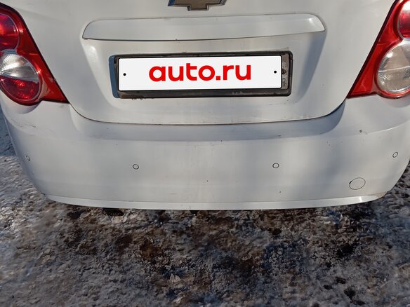 2012 Chevrolet Aveo II, белый, 630000 рублей - вид 6