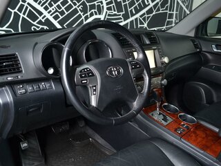 2011 Toyota Highlander II (XU40) Рестайлинг, серебристый, 2550000 рублей, вид 5