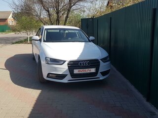 2014 Audi A4 IV (B8) Рестайлинг, белый, 1375000 рублей, вид 3