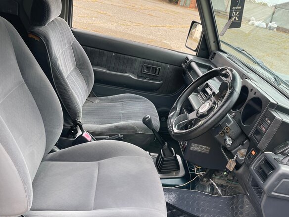 1991 Daihatsu Rugger I, зелёный - вид 22