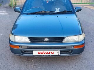 1992 Toyota Corolla VII (E100), зелёный, 320000 рублей, вид 1