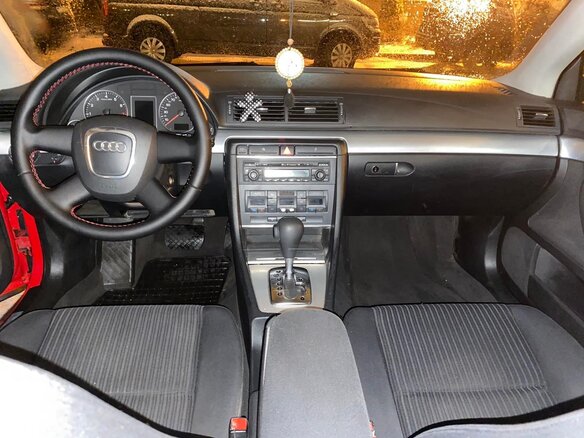 2006 Audi A4 III (B7), красный, 733841 рублей - вид 5