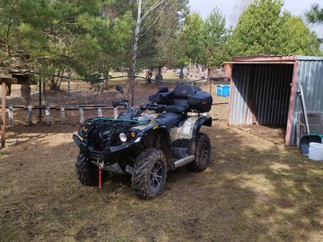2021 Stels ATV-650YL Leopard, бежевый, 560000 рублей, вид 4
