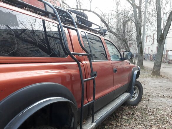 1999 Dodge Dakota II, оранжевый - вид 5