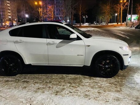 2008 BMW X6 50i 6-speed I (E71), белый, 1900000 рублей, вид 4