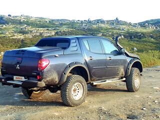 2011 Mitsubishi L200 IV, синий, 2490000 рублей, вид 2