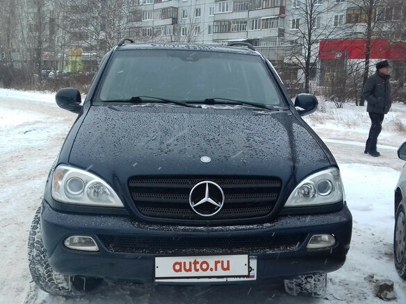 1999 Mercedes-Benz M-Класс 320 I (W163), синий - вид 9