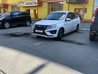 2016 Lada (ВАЗ) Granta I, белый, 600000 рублей, вид 1