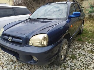 2007 Hyundai Santa Fe Classic Classic, синий, 600000 рублей, вид 3