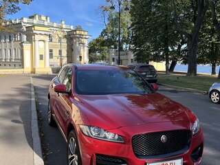 2016 Jaguar F-Pace I, красный, 3100000 рублей, вид 4