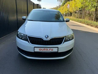2017 Skoda Rapid I Рестайлинг, белый, 1270000 рублей, вид 3