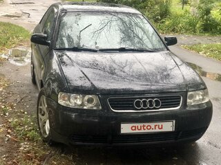 2001 Audi A3 I (8L) Рестайлинг, чёрный, 375000 рублей, вид 4