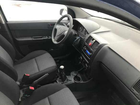 2008 Hyundai Getz I Рестайлинг, синий - вид 6