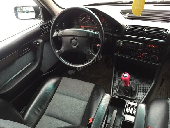 1992 BMW 5 серии 525i III (E34), пурпурный - вид 10