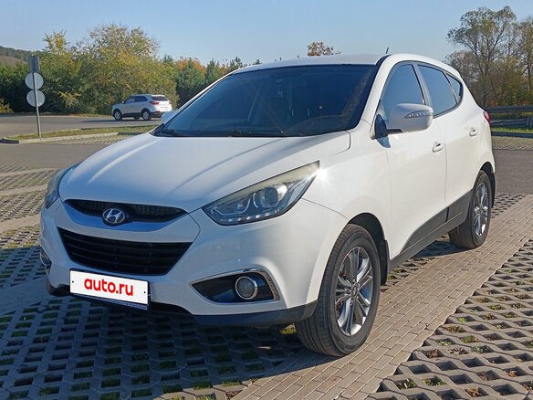 2014 Hyundai ix35 I Рестайлинг, белый, 1450000 рублей