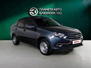 2021 Lada (ВАЗ) Granta I Рестайлинг, серый, 761000 рублей, вид 4