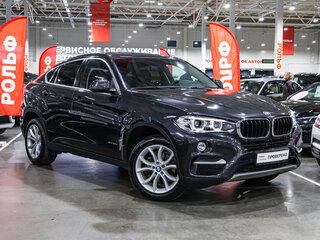 2016 BMW X6 30d II (F16), серый, 3849700 рублей, вид 5