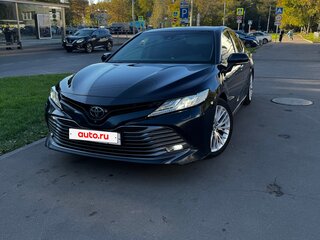 2018 Toyota Camry VIII (XV70), синий, 2385000 рублей, вид 3
