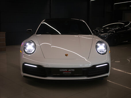 2021 Porsche 911 Carrera VIII (992), белый, 10990000 рублей, вид 2