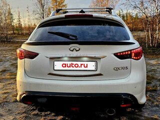 2013 Infiniti FX37 II (S51) Рестайлинг, белый, 2490000 рублей, вид 3