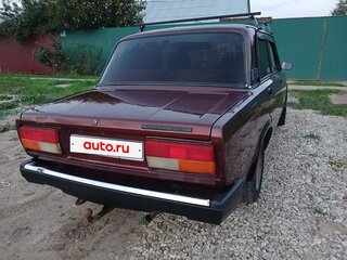 2011 Lada (ВАЗ) 2107, красный, 140000 рублей, вид 4