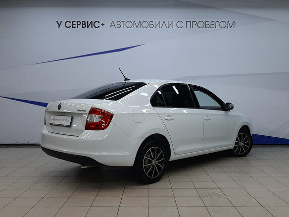 2019 Skoda Rapid I Рестайлинг, белый - вид 2