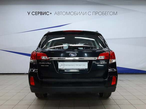 2011 Subaru Outback IV, чёрный - вид 3