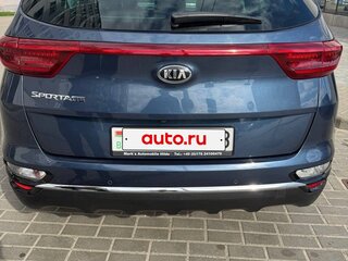 2018 Kia Sportage IV Рестайлинг, синий, 1700000 рублей, вид 4