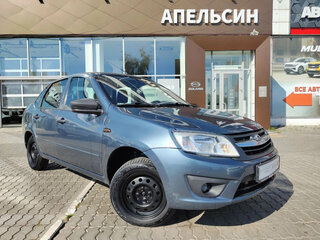 2015 Lada (ВАЗ) Granta I, синий, 398050 рублей, вид 1
