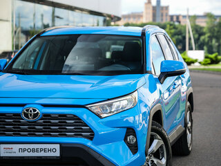 2021 Toyota RAV4 V (XA50), синий, 3720555 рублей, вид 2
