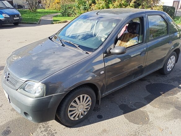 2009 Renault Logan I, серый