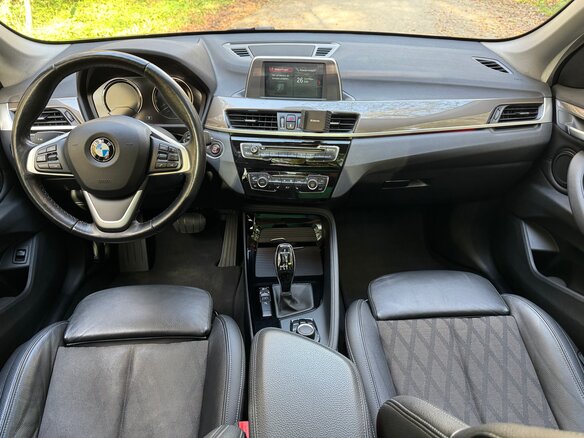 2019 BMW X1 18d sDrive II (F48), коричневый, 2150000 рублей - вид 14