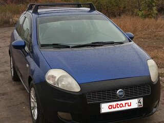 2006 Fiat Punto III Grande Punto, синий, 130000 рублей, вид 4