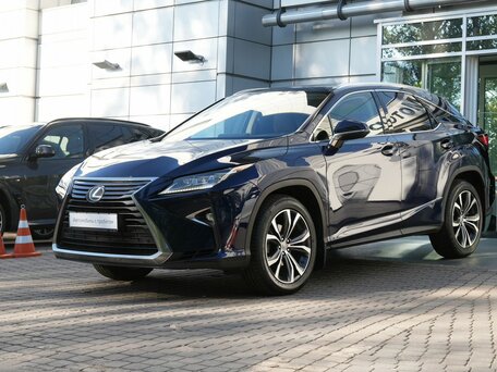 2017 Lexus RX 200t IV, синий, 3458000 рублей, вид 5