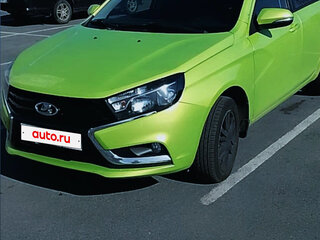 2017 Lada (ВАЗ) Vesta I, жёлтый, 749999 рублей, вид 1