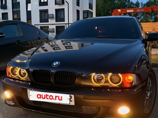 2002 BMW 5 серии 525i IV (E39) Рестайлинг, чёрный, 950000 рублей, вид 1