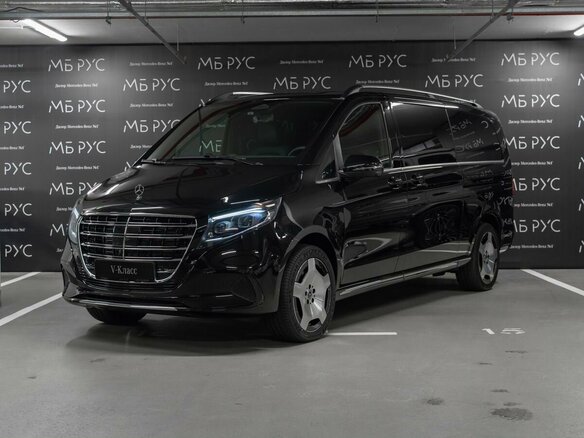2026 Mercedes-Benz V-Класс Extra Long 300 d экстра длинный III (W447) Рестайлинг 2, чёрный, 18446400 рублей