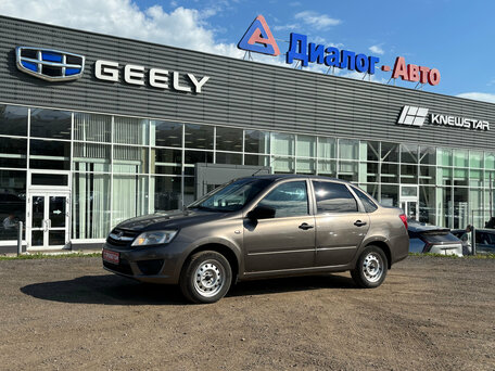 2017 Lada (ВАЗ) Granta I, коричневый, 300000 рублей, вид 1