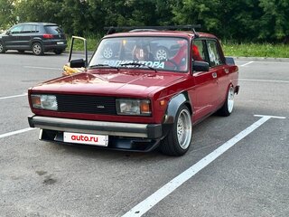 1994 Lada (ВАЗ) 2105, пурпурный, 149000 рублей, вид 5