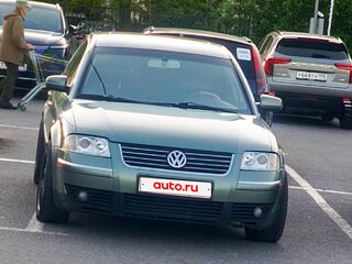 2002 Volkswagen Passat B5 Рестайлинг, зелёный, 650000 рублей, вид 4