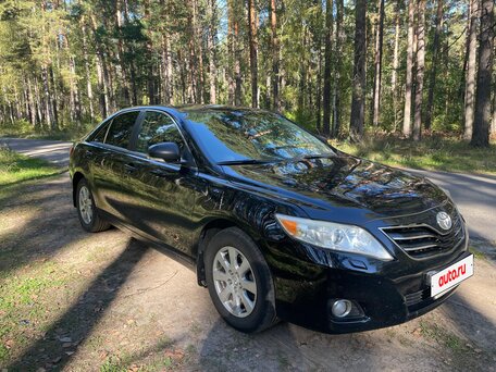 2010 Toyota Camry VI (XV40) Рестайлинг, чёрный, 1070000 рублей, вид 1