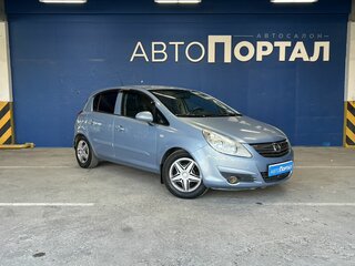 2007 Opel Corsa D, голубой, 309000 рублей, вид 4
