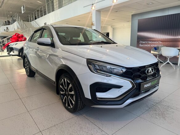 2024 Lada (ВАЗ) Vesta Cross I Рестайлинг (NG), белый, 1269000 рублей - вид 2